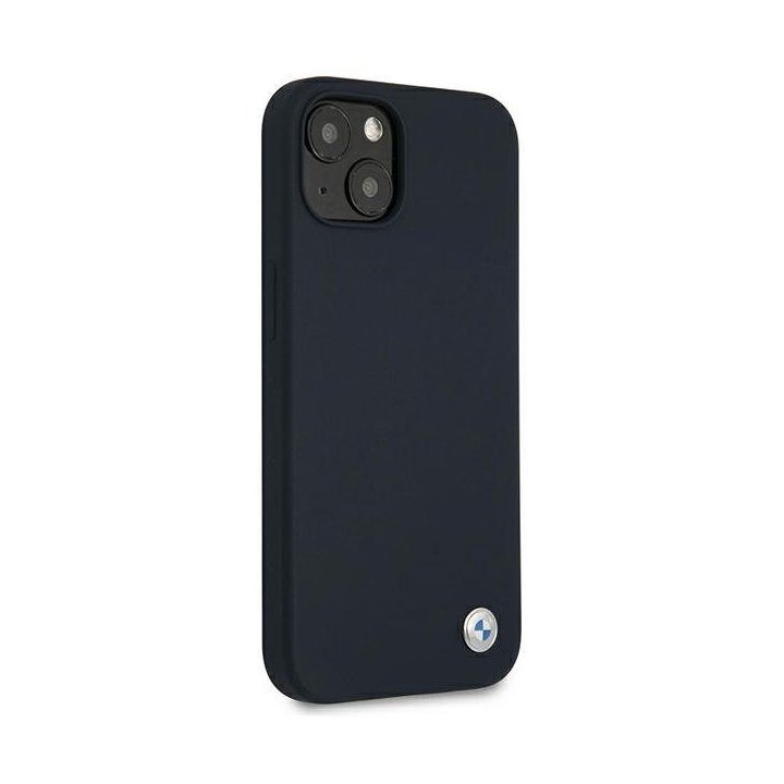 Dėklas BMW BMHCP13SSILNA iPhone 13 mini 5.4 granatowy/navy deklas Silikoninis parašas