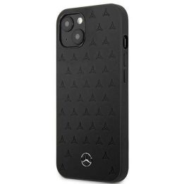 Mercedes MEHCP13SPSQBK iPhone 13 mini 5,4 juodos/juodos spalvos deklas Odinis žvaigždžių raštas