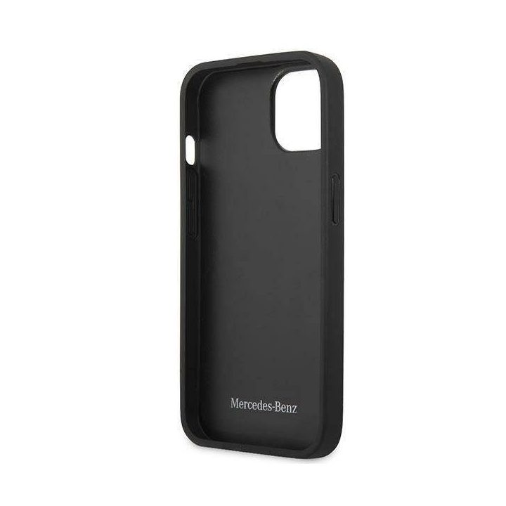 Mercedes MEHCP13SPSQRE iPhone 13 mini 5,4 czerwony/raudonas deklas Odinis žvaigždžių raštas