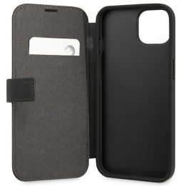 Dėklas BMW BMFLBKP13SSLLBK iPhone 13 mini 5,4 Juodos spalvos/black knyga Parašas