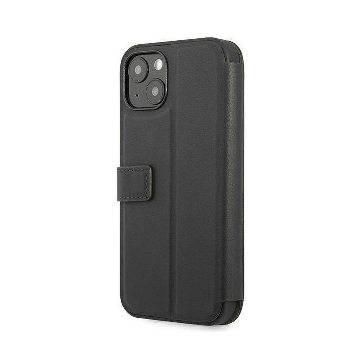 Dėklas BMW BMFLBKP13SSLLBK iPhone 13 mini 5,4 Juodos spalvos/black knyga Parašas