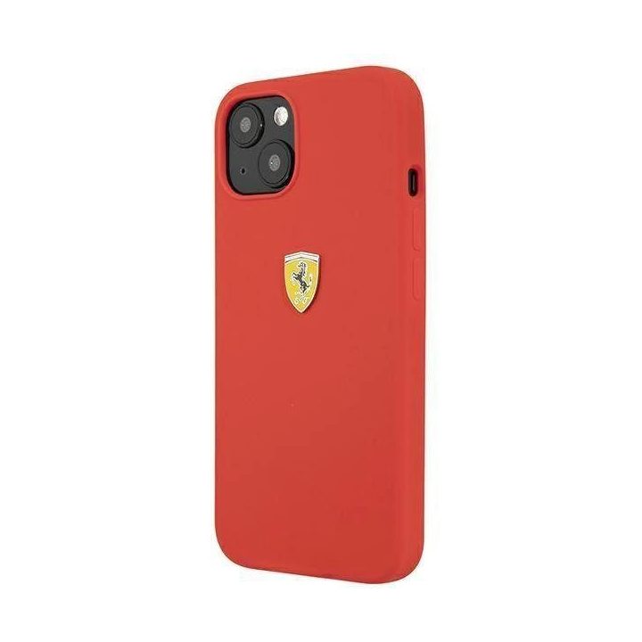 Ferrari FESSIHCP13SRE iPhone 13 mini 5.4 raudonas/raudonas deklas Silikonas