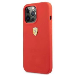 Ferrari FESSIHCP13XRE iPhone 13 Pro Max 6,7 raudonas/raudonas deklas Silikonas