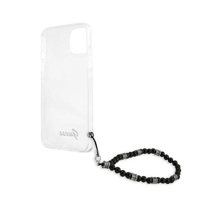 Guess GUHCP13MKPSBK iPhone 13 6,1 permatomas deklas Black Pearl