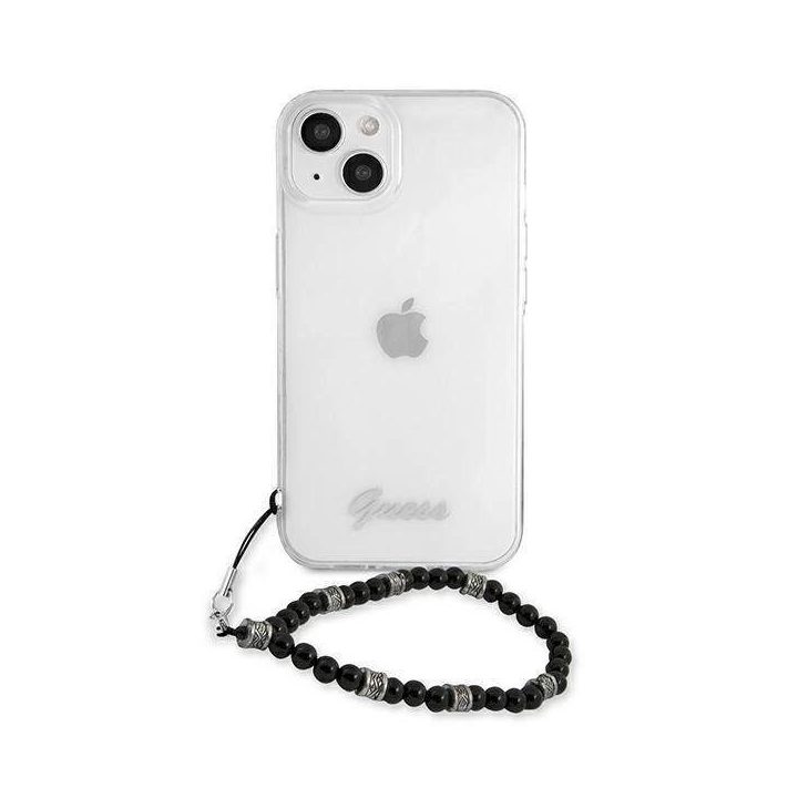 Guess GUHCP13MKPSBK iPhone 13 6,1 permatomas deklas Black Pearl