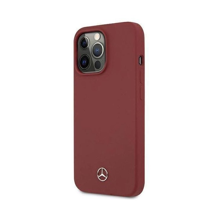 Mercedes MEHCP13LSILRE iPhone 13 Pro / 13 6,1 raudonas/raudonas deklas Silicone Line
