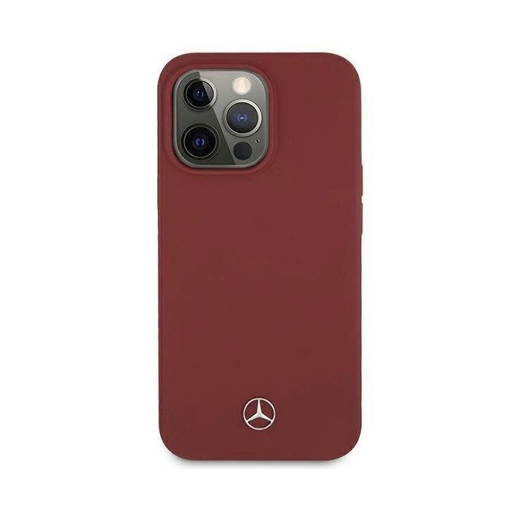 Mercedes MEHCP13LSILRE iPhone 13 Pro / 13 6,1 raudonas/raudonas deklas Silicone Line