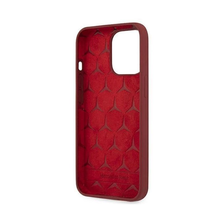 Mercedes MEHCP13LSILRE iPhone 13 Pro / 13 6,1 raudonas/raudonas deklas Silicone Line