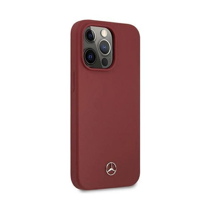 Mercedes MEHCP13LSILRE iPhone 13 Pro / 13 6,1 raudonas/raudonas deklas Silicone Line