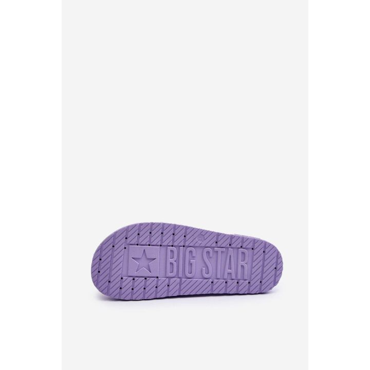 Šlepetės Big Star LL274426 Purple