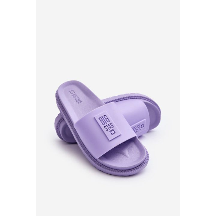 Šlepetės Big Star LL274426 Purple