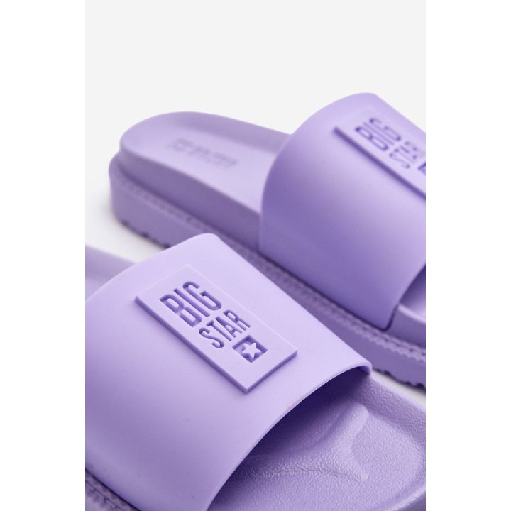 Šlepetės Big Star LL274426 Purple