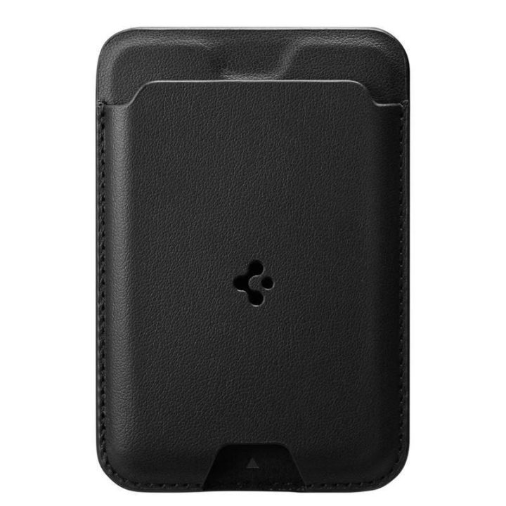 Spigen VALENTINUS MAGSAFE UNIVERSALUS MAGNETINIS KORTELIŲ LAIKIKIKLIS BLACK
