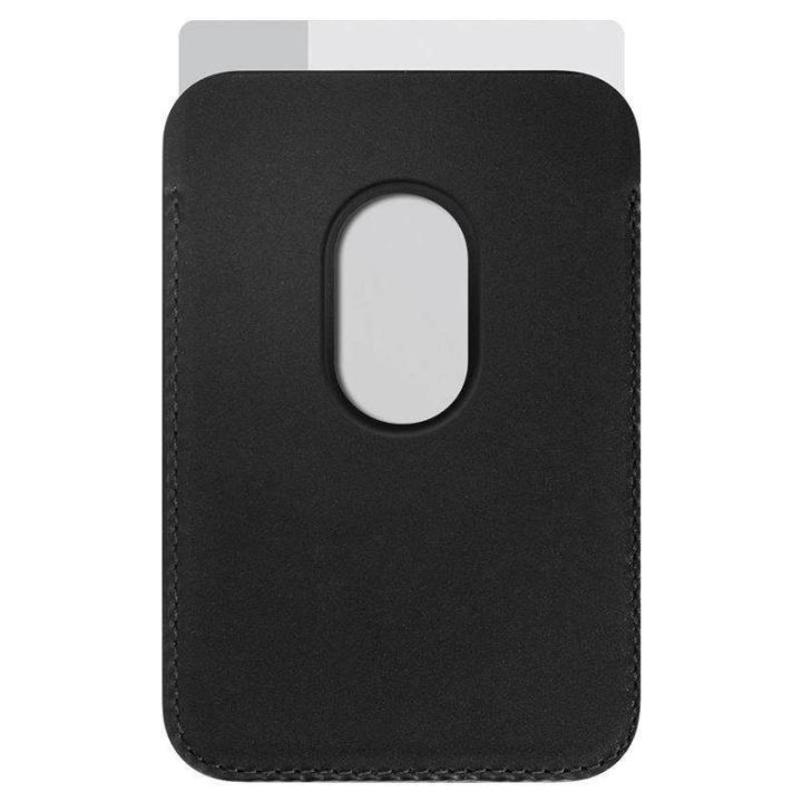 Spigen VALENTINUS MAGSAFE UNIVERSALUS MAGNETINIS KORTELIŲ LAIKIKIKLIS BLACK