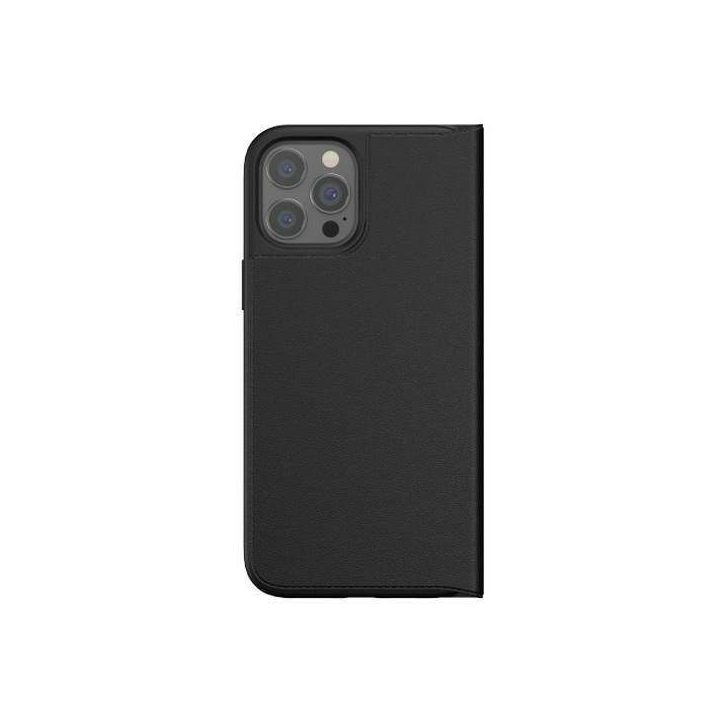 Adidas arba knygelės dėklas BASIC iPhone 12 Pro Max 6,7 juodai baltas/juodas baltas 42228