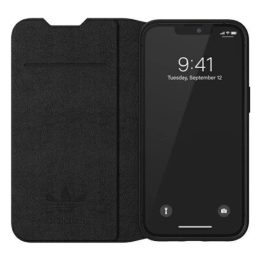 Adidas OR Booklet Case BASIC iPhone 13 6,1 czarno biały/black white 47086