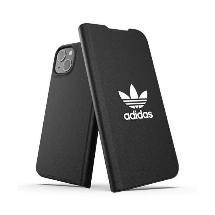 Adidas OR Booklet Case BASIC iPhone 13 6,1 czarno biały/black white 47086