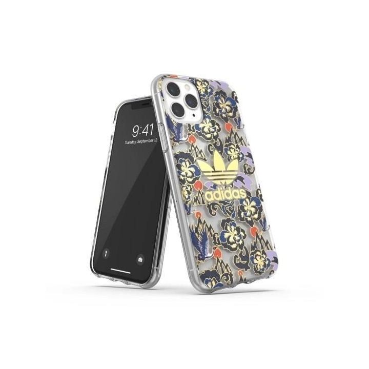 Adidas OR Clear Case CNY AOP iPhone 11 Pro złoty/gold
