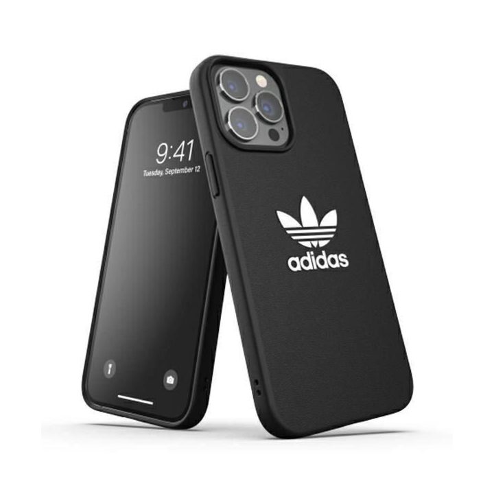 Adidas arba liejamas dėklas BASIC iPhone 13 Pro Max 6,7 Juodos spalvos/juodas 47128