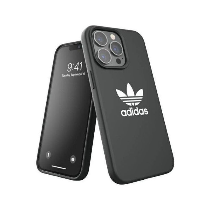 Adidas arba silikoninis iPhone 13 Pro / 13 6.1 juodas/juodas 47122