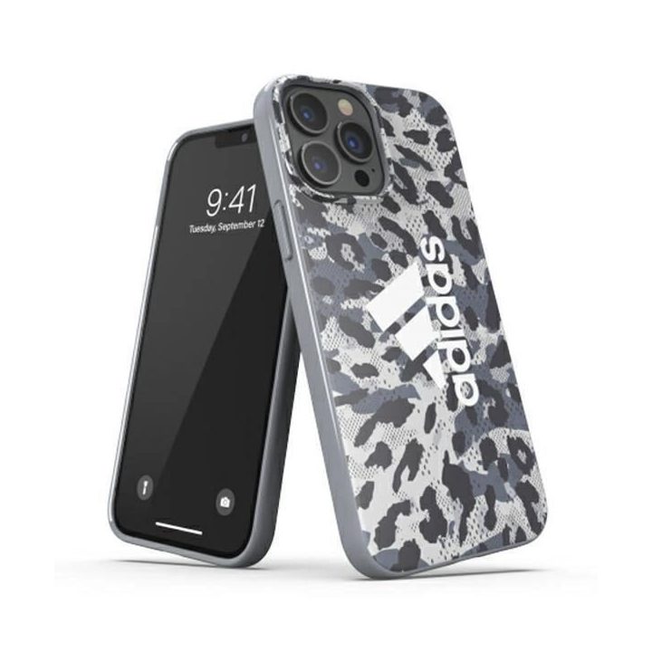 Adidas OR Snap Case Leopard iPhone 13 Pro Max 6.7 sary/grey 47262