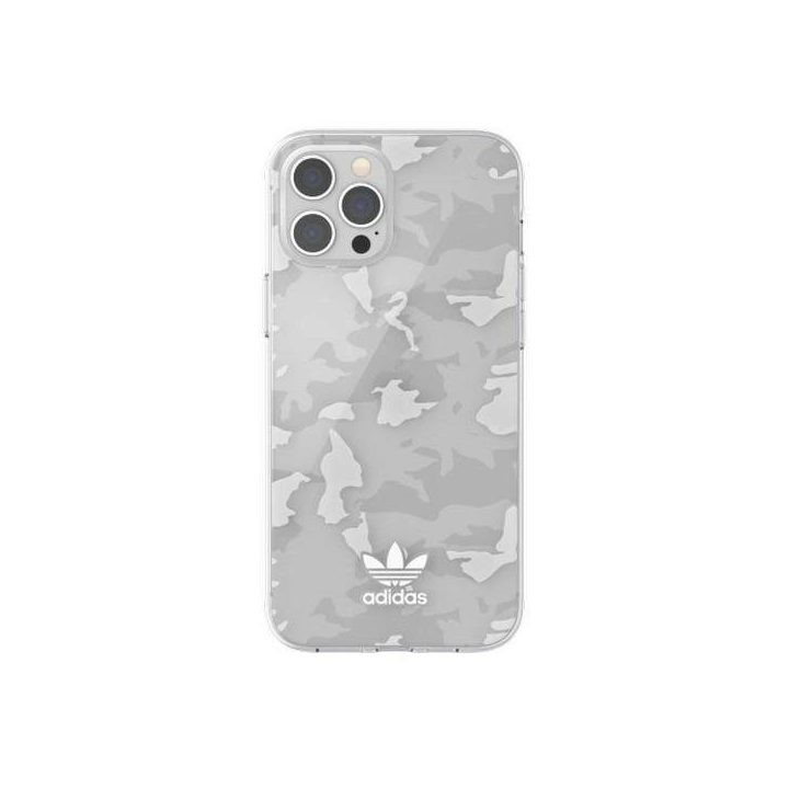 Adidas OR SnapCase Camo iPhone 12 Pro Ma x skaidrus/baltas 43706