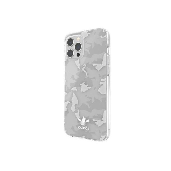 Adidas OR SnapCase Camo iPhone 12 Pro Ma x skaidrus/baltas 43706