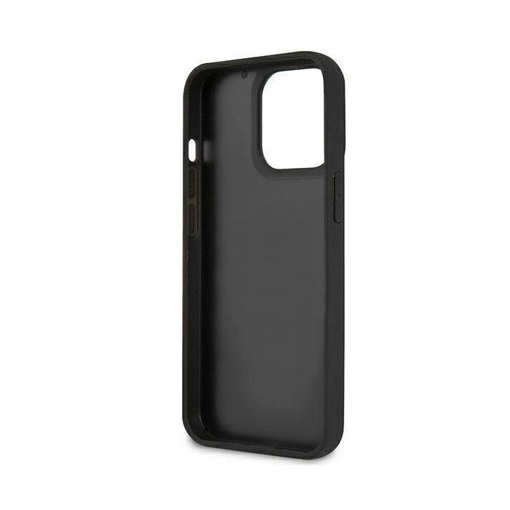 Karl Lagerfeld KLHCP13LCH3DBK 13 Pro / 13 6.1 Juodos spalvos/juodas deklas 3D Rubber Choupette