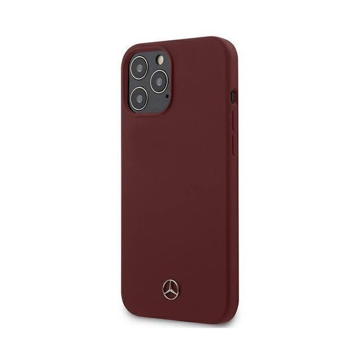 Mercedes MEHCP12LSILRE iPhone 12 Pro Max 6,7 czerwony/raudonas deklas Silicone Line