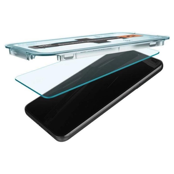 Apsauginis stiklas Spigen GLAS.TR EZ FIT 2 PAKETAI GALAXY S22