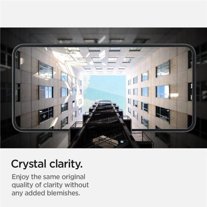 Apsauginis stiklas Spigen GLAS.TR EZ FIT 2 PAKETAI GALAXY S22