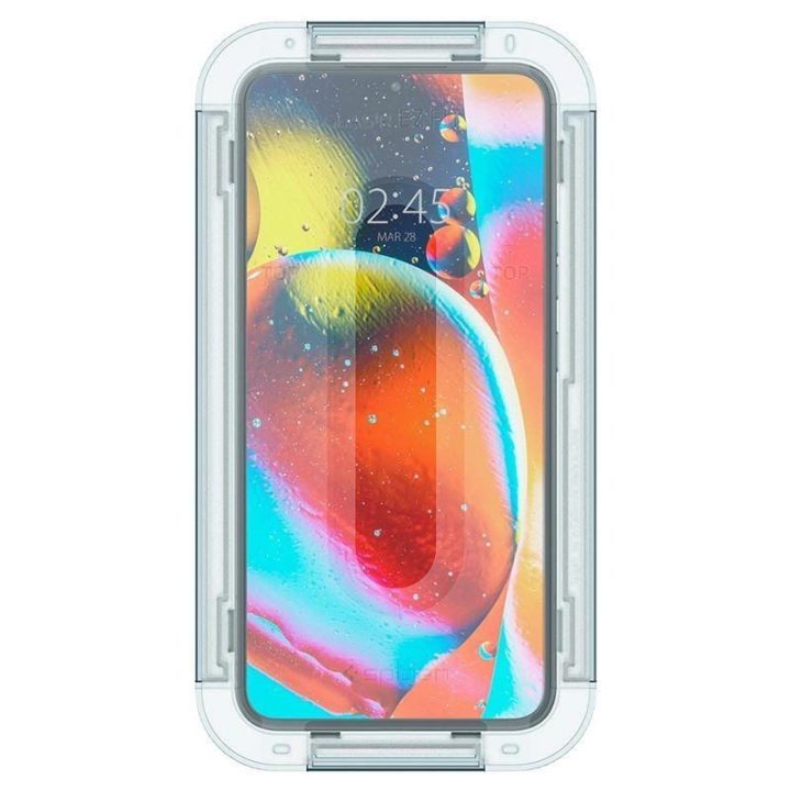 Apsauginis stiklas Spigen GLAS.TR EZ FIT 2 PAKETAI GALAXY S22