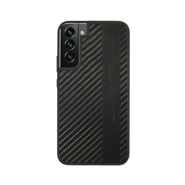 AMG AMHCS22MBLSCA S22+ S906 juodos/juodos spalvos deklas Carbon Stripe&Embossed