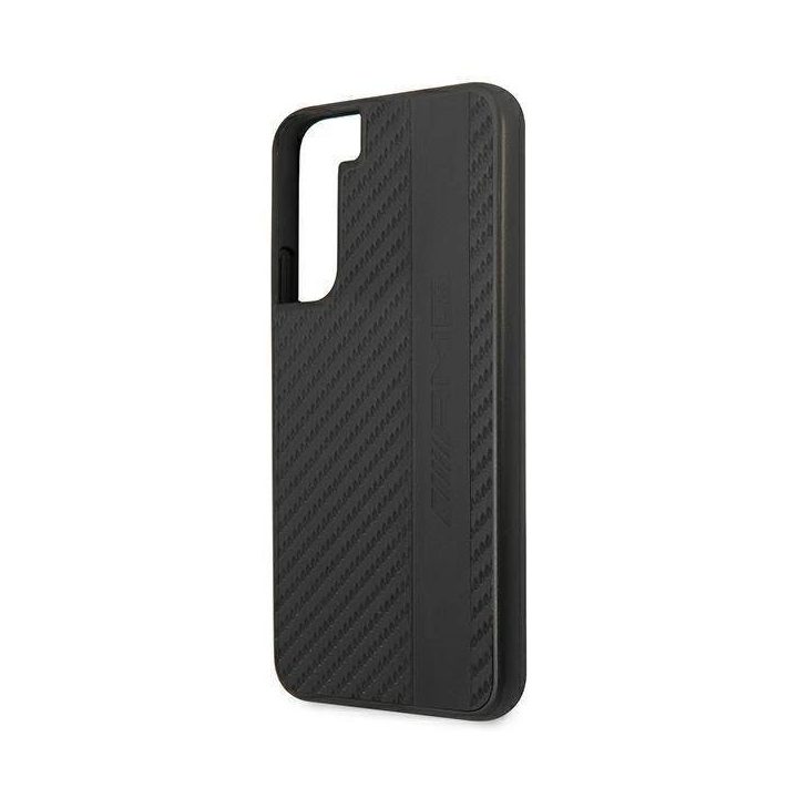 AMG AMHCS22MBLSCA S22+ S906 juodos/juodos spalvos deklas Carbon Stripe&Embossed