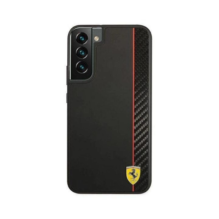 Ferrari FESAXHCS22MBK S22+ S906 juodos/juodos spalvos deklas On Track Carbon Stripe