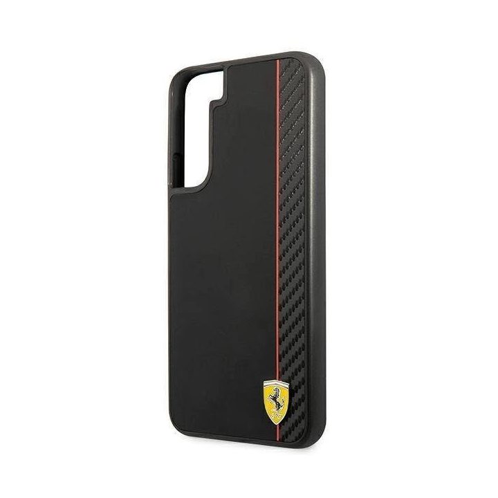 Ferrari FESAXHCS22MBK S22+ S906 juodos/juodos spalvos deklas On Track Carbon Stripe