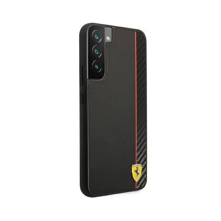 Ferrari FESAXHCS22MBK S22+ S906 juodos/juodos spalvos deklas On Track Carbon Stripe