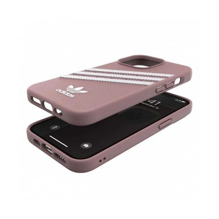 Adidas OR PU korpusas iPhone 13 Pro / 13 6,1 różowy/pink 47808