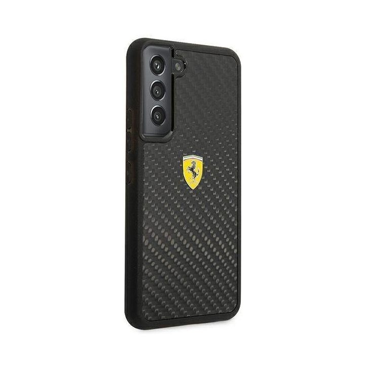 Ferrari FEHCS22MFCAK S22+ S906 juodos/juodos spalvos deklas On Track Real Carbon