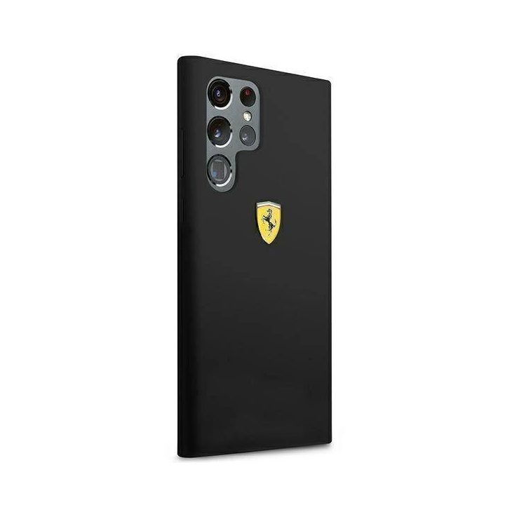 Ferrari FESSIHCS22LBK S22 Ultra S908 juodos/juodos spalvos deklas On Track Silicone