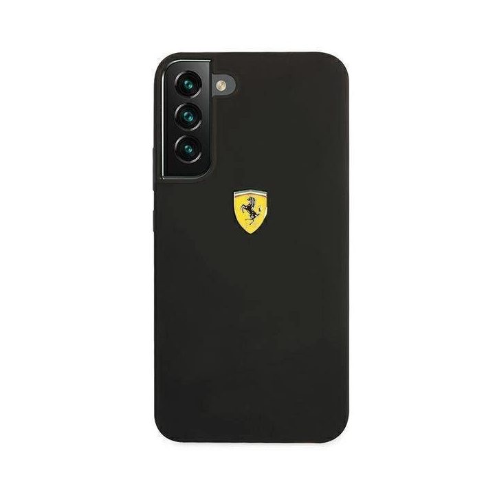 Ferrari FESSIHCS22MBK S22+ S906 juodos/juodos spalvos deklas On Track Silicone