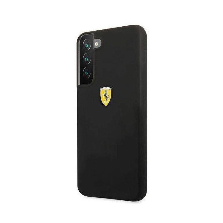 Ferrari FESSIHCS22MBK S22+ S906 juodos/juodos spalvos deklas On Track Silicone