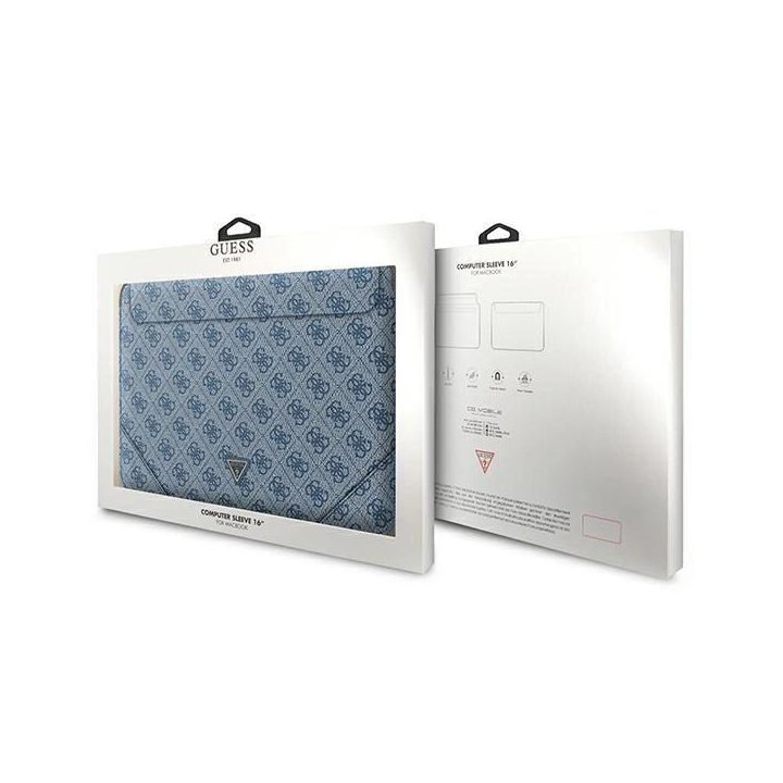 Guess rankovė GUCS16P4TB 16 mėlyna/mėlyna 4G Uptown Triangle logotipas