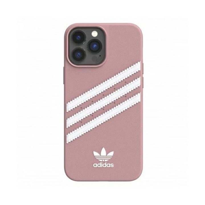 Adidas OR arba liejamas dėklas PU iPhone 13 Pro Max 6,7 różowy/pink 47809