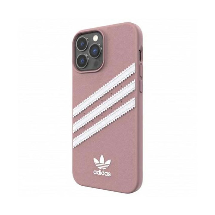 Adidas OR arba liejamas dėklas PU iPhone 13 Pro Max 6,7 różowy/pink 47809
