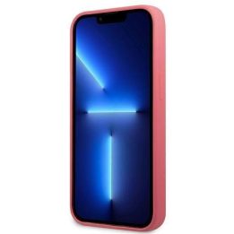 Karl Lagerfeld KLHCP13MSLMP1PI iPhone 13 6.1 deklas fuksijų/fuksijų spalvos silikoninė plokštelė