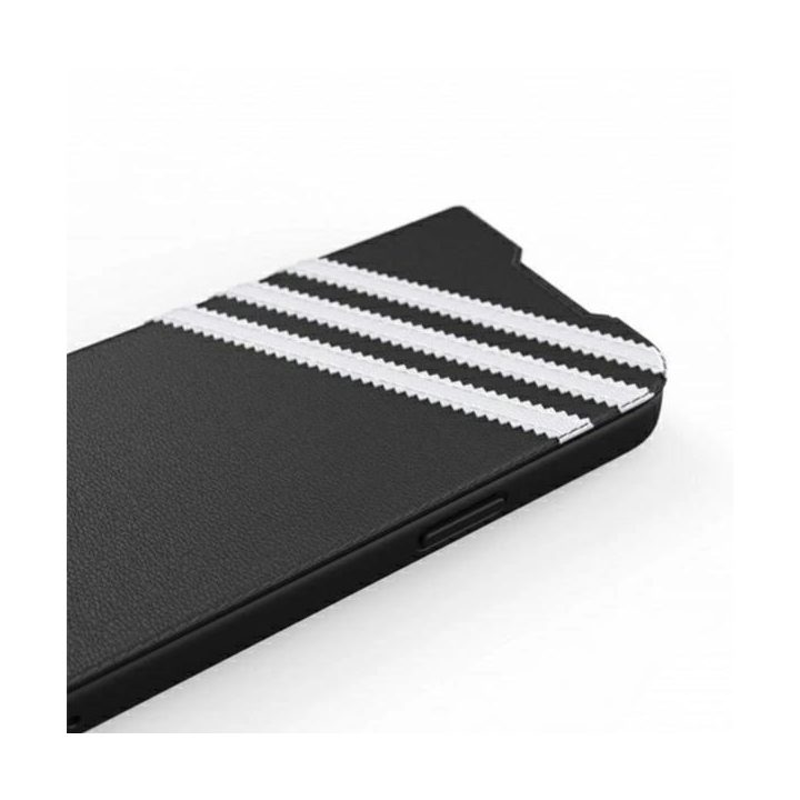 Adidas OR Booklet dėklas PU iPhone 13 Pro / 13 6,1 juodai baltas/juodas baltas 47112