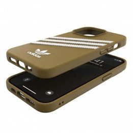 Adidas OR Moulded PU iPhone 13 Pro / 13 6,1 beżowo gold 47806
