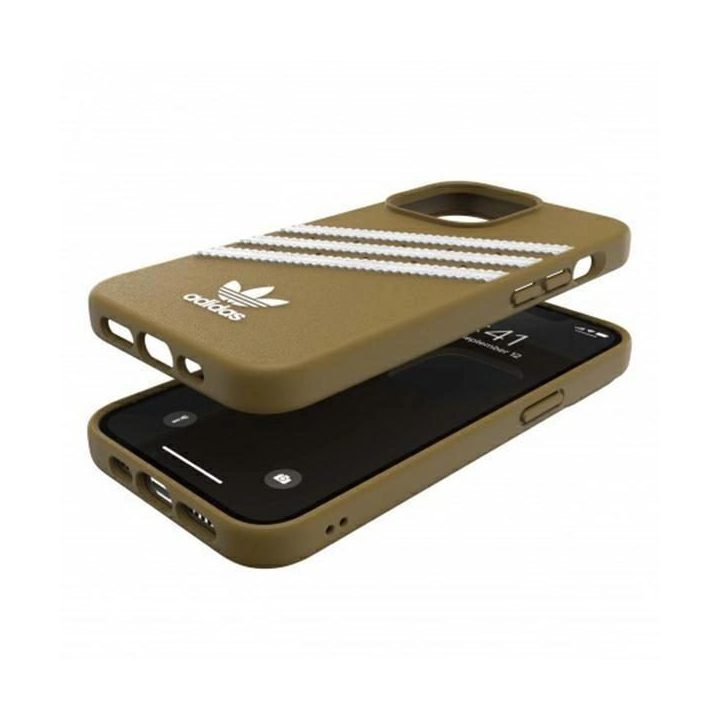 Adidas OR Moulded PU iPhone 13 Pro / 13 6,1 beżowo gold 47806