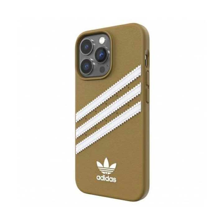 Adidas OR Moulded PU iPhone 13 Pro / 13 6,1 beżowo gold 47806